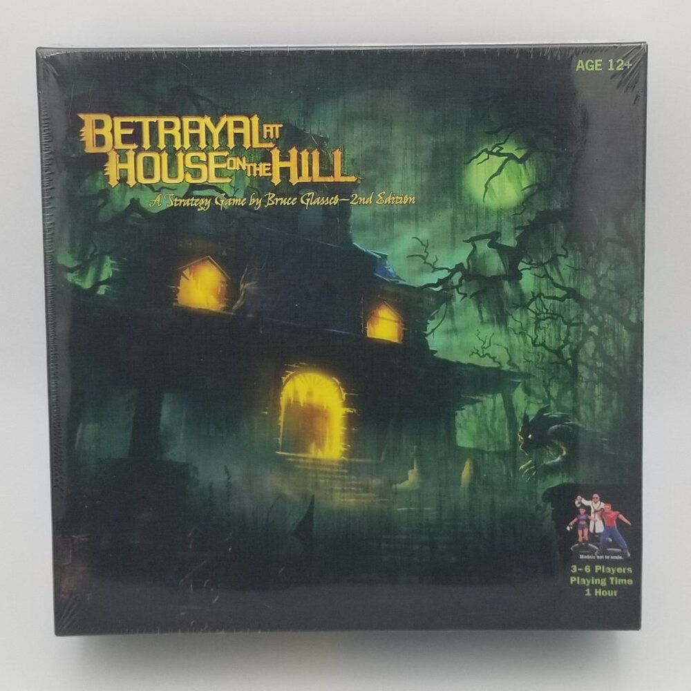 Betrayal at House on the Hill 2nd Edition Strategy Game Brand New Avalon Hill